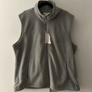 Sage Green Natural Reflections Fleece Vest size 2x new with tag NWT